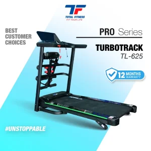 TL-625 - ELECTRIC TREADMILL 2 HP + MASS (Manual Incline)